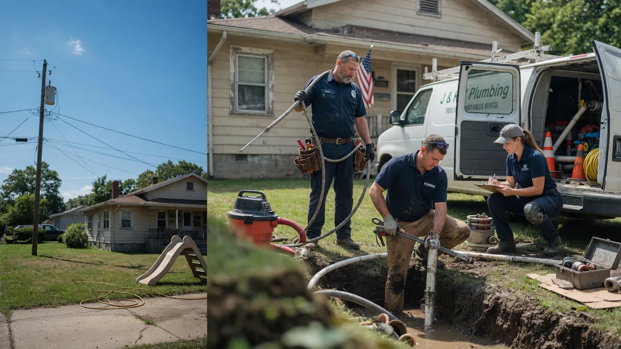 Drain Cleaning in Waggoner, IL near me